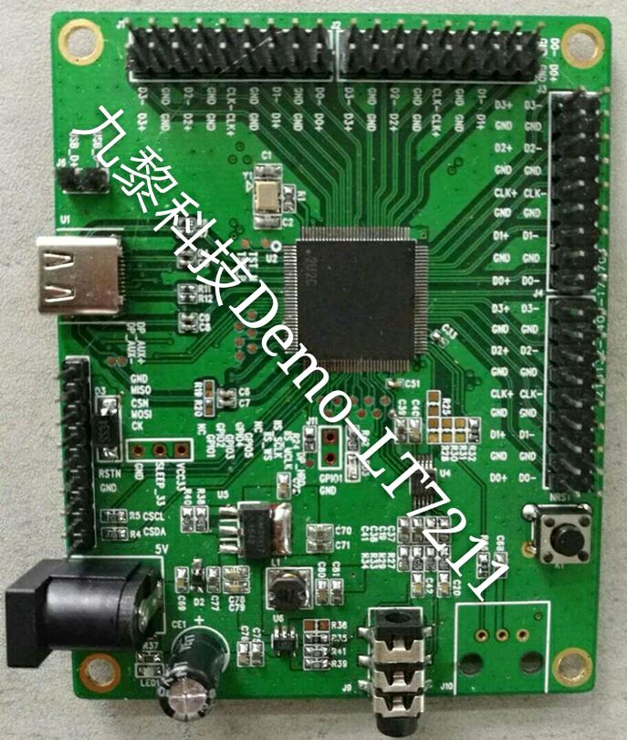 LT7211/D/B type C/DP to 2-port LVDS九黎科技可提供全套开发资料和技术支持