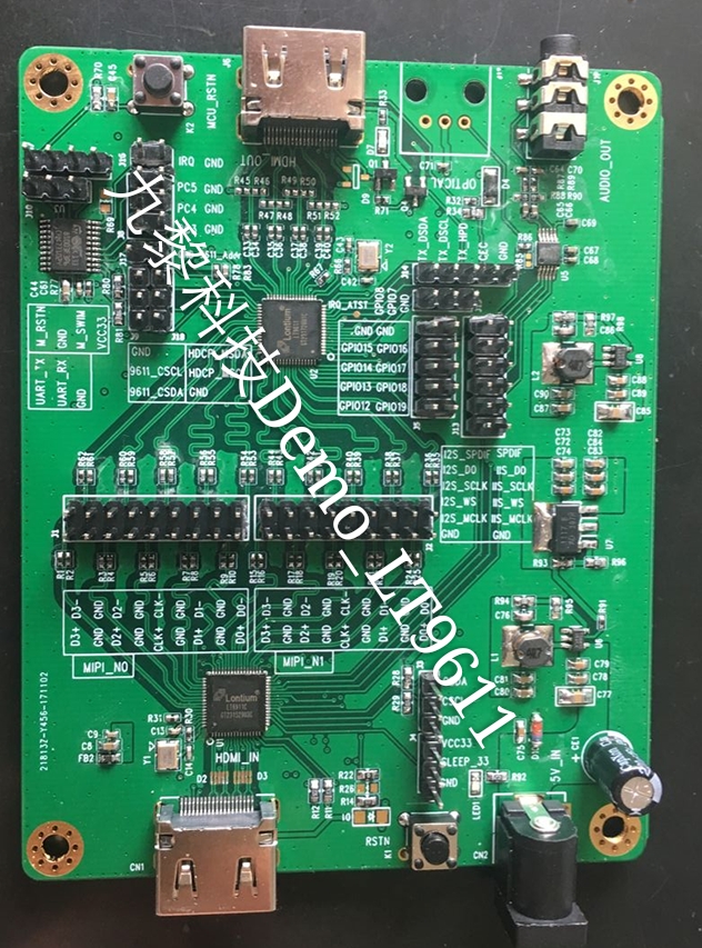 LT2611UXC-LVDS至HDMI2.0转换器