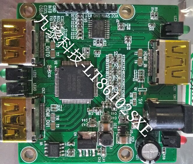 LT86102SXE是一个HDMI / DVI信号转发到2个HDMI / DVI信号集