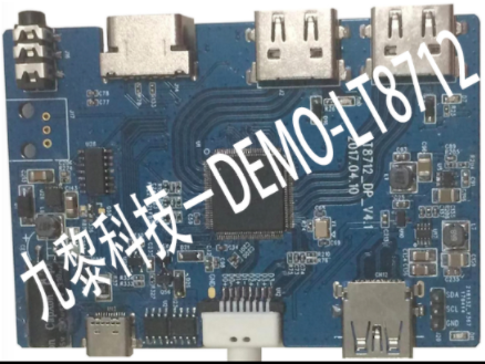 龙迅授权代理LT8712XType-C / DP1.2至HDMI2.0和VGA转换器